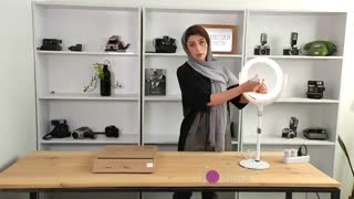 بهترین رینگ لایت لمسی رومیزی Zomei F-539A Ring Light - نگاه شاپ