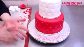 کیک دو طبقه