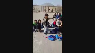 رقص پسر مدرسه سر صف ابوالفضل