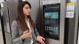 فروشگاه یخچال سامسونگ در بوسان کره جنوبی _ همراه با توضیحات به زبان فارسی