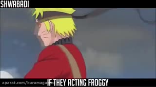 جنگ AMV.انیمه ناروتو .این قسمت میناتو و بروتو و ناروتو