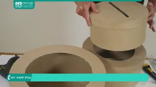 تزیین شیک و فانتزی کیک سه طبقه برای عروسی