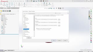 آموزش سالیدورک System options, units, and templates