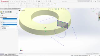 آموزش سالیدورک Creating revolved features