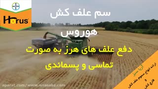 ریشه کن کردن انواع علف های هرز پس رویشی با سم هوروس | Horus