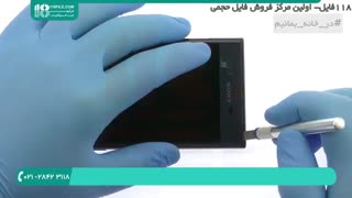 طریقه باز کردن گوشی لمسی و تعمیر موبایل Sony XZ
