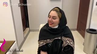 فیلم رضایت بیمار یک ماه بعد از عمل بینی