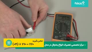 متخصص ترین تعمیرکار یخچال چجوری آبسردکن یخچال رو درست میکنه ...