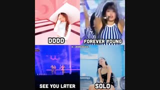 اجراهای مختلف جنی black pink