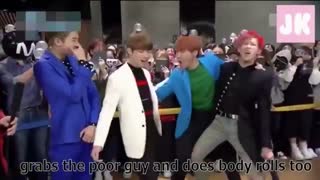 همجنس بازی های گروه کثیف بی تی اس BTS
