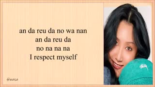 آهنگ wanna be myself از مامامو با زیرنویس فارسی (به همراه تلفظ لیریک)