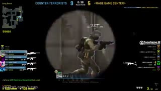 مسابقه csgo بین تیم های Rage و NSM