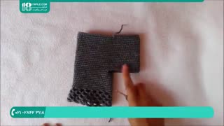 آموزش بافت شلوار عروسک گوزن