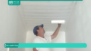 روشی خاص برای رنگ آمیزی راهرو منزل به کمک غلطک