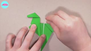 آموزشی اوریگامی دایناسور (اپلیکیشن خاله قزی )