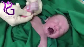تولد پرهان کوچولو به روش عمل سزارین