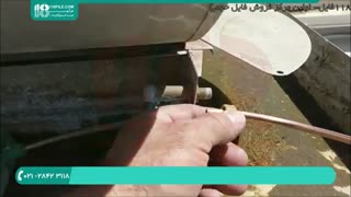 آموزش تعویض و تعمیر لوله های انتقال آب به کولر آبی