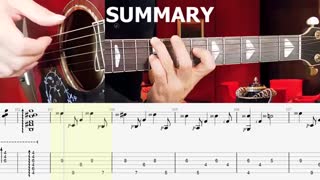 آموزش آهنگ Shape of my heart از استینگ Sting - تنظیم و گیتار: امین فرامرزی