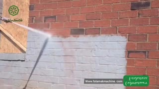 کاربرد واترجت های فشارقوی فلامک ماشین در شستشوی دیوار