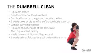 حرکت کلین دمبل The Dumbbell Clean