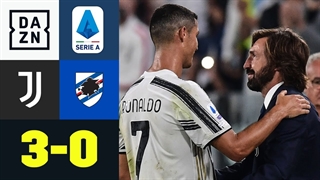 خلاصه بازی یوونتوس 3 - سمپدوریا 0 از هفته اول سری آ ایتالیا