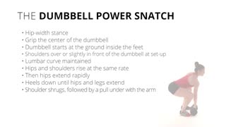 حرکت پاور اسنچ دمبل The Dumbbell Power Snatch