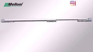 مکانیزم تاپ لاین روکار سه درب با آرام بند وسط ملونی کد 11014