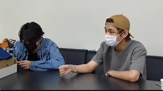 Taehyung and Jungkook live