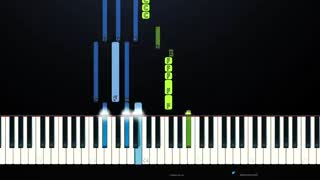 ورژن پیانو آهنگ la di da از everglow