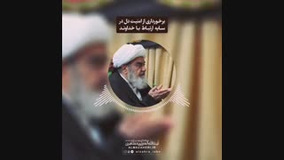 برخورداری از امنیت دل در سایه ارتباط با خداوند(آیت الله العظمی مظاهری)