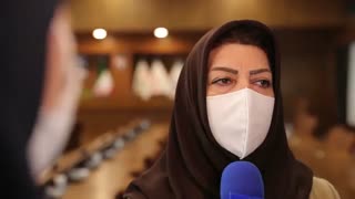 گفتوگو با فریبا صادقی سرمربی تیم ذوبآهن اصفهان در حاشیه مراسم قرعهکشی نوزدهمین دوره لیگ برتر والیبال بانوان