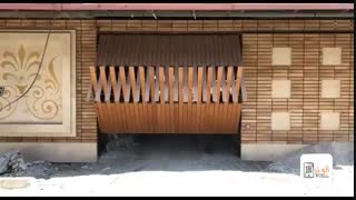 درب سکشنال الودر (درب زیر سقفی - کرکره برقی سکشنال)