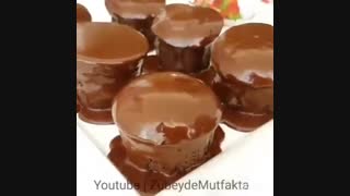 شیرینی پزی -کیک فنجانی بدون نیاز به فر