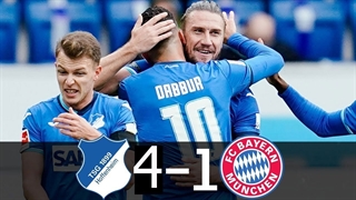 خلاصه بازی هوفنهایم 4 - بایرن مونیخ 1 از هفته دوم بوندسلیگا آلمان