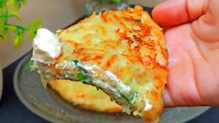 طرز تهیه سیب زمینی و تخم مرغ به همراه پنیر