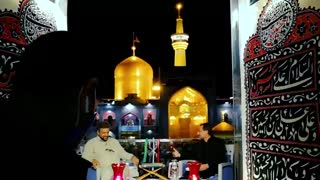 فرستادگان رضا علیه‌السلام در آستانِ یار ...