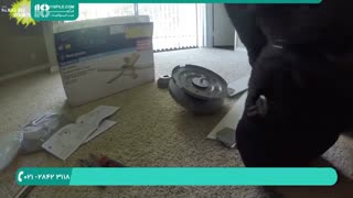 روش اتصال قطعات پنکه سقفی به روشی ساده