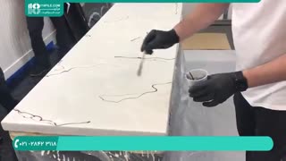 روش ساخت کفپوش با رزین اپوکسی ( طرح سرامیکی )