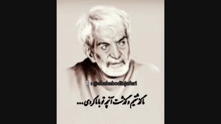 دکلمه زیبا شعر استاد شهریار با صدای شهاب الدین،کلیپ برای استوری،بیا به کانال ما