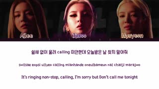 لیریک آهنگ GG_Cheetah & Jiwoo_Kard & Hyoyeon