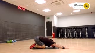 کششی باسن به پاشنه /  اپلیکیشن مانکن