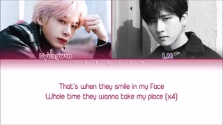 MonstaX (I.M, Hyungwon)_fake love (cover)