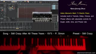 پیانو الکتریک آدام مونرو - رودس نسخه 1