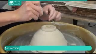 ساخت ظرف سفالی |  آشنایی با انواع تکنیکهای سفالگری با چرخ