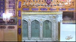 پشت صحنه‌ای از برنامه تشرف