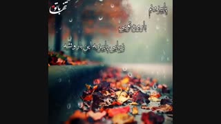 زیبایی پاییز به این بارو نشه