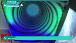 نحوه نصب آسمان مجازی طرح سه بعدی همراه با نور پردازی رنگی