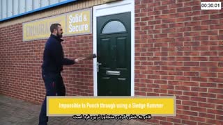 تست ضربه و مقاومت درب ضد سرقت