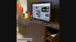 ریمپ پژو 206 با ایسیو me 7.4.4 بر روی دستگاه داینو