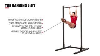 حرکت هنگینگ ال سیت The Hanging L Sit